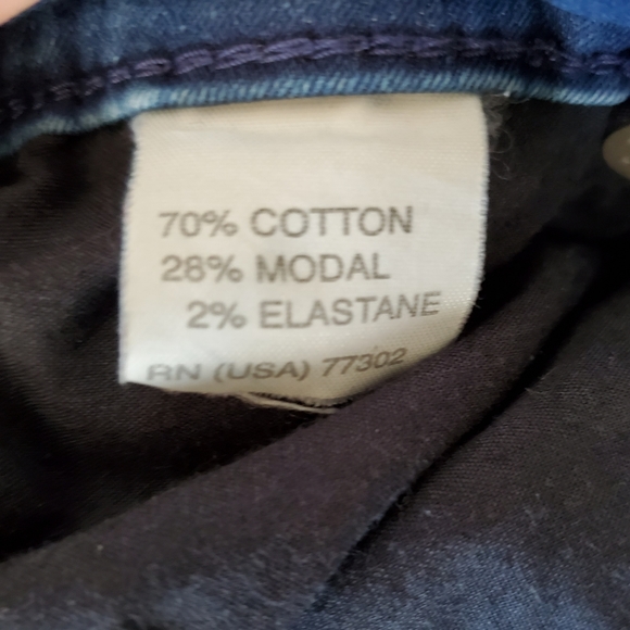 Zara Woman Slim Fit Lightly Distressed Jeans 12 - Picture 8 of 8